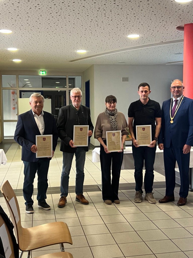 Verabschiedung ausscheidende Markträte